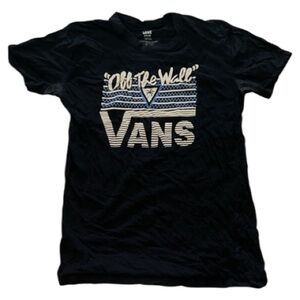 Vans Black and White Graphic Tee   PM3